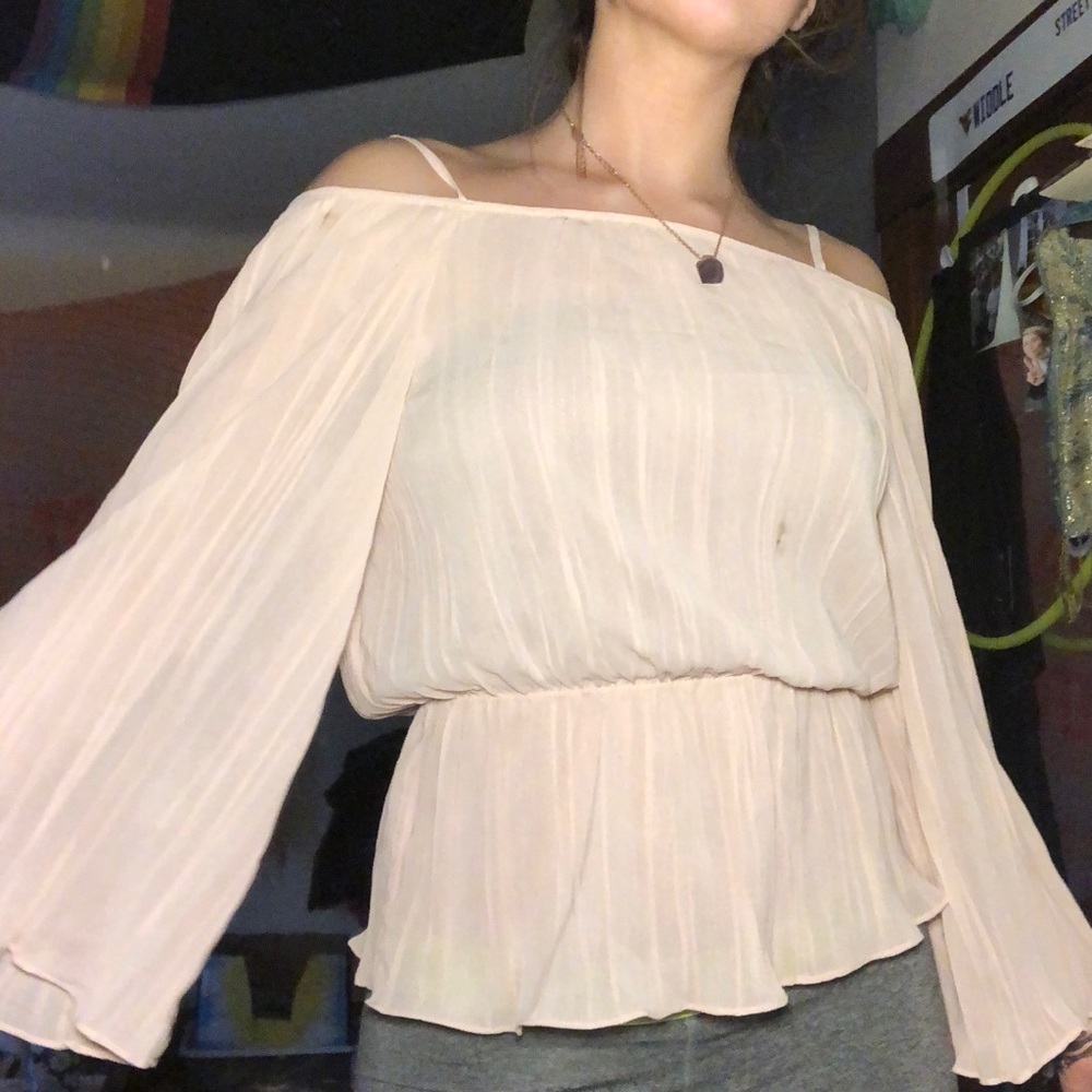Sheer Flowy FOREVER21 Top